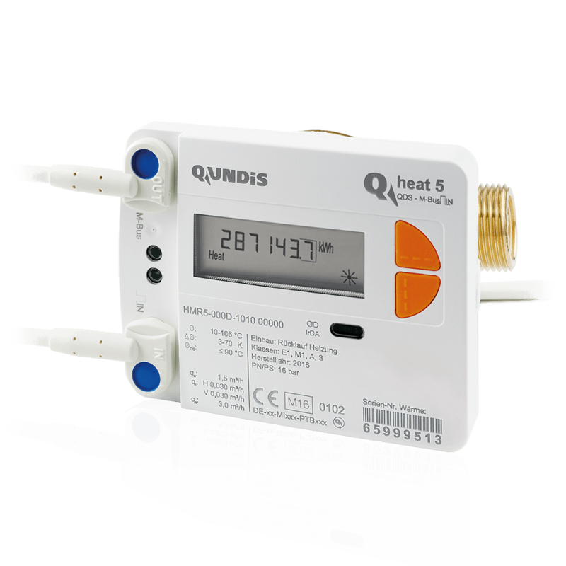 Q heat 5.5 - Q M-Bus/Impuls-IN - 1.5 m3/h